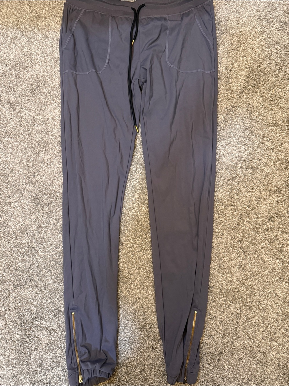 ZYA Active Charcoal Gray Athletic Leggings
